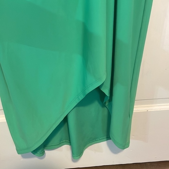 Lauren Ralph Lauren Green twist front dress size 6 - Picture 7 of 10